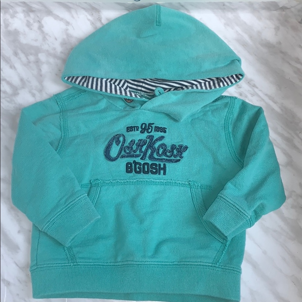 Oshkosh Kangaroo Pocket Hoodie size 18M